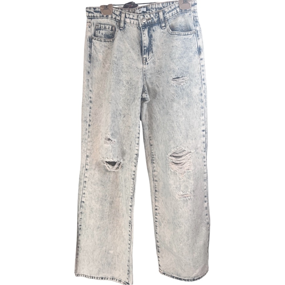 NWOT BP Distressed Wide Leg Jeans Size 29